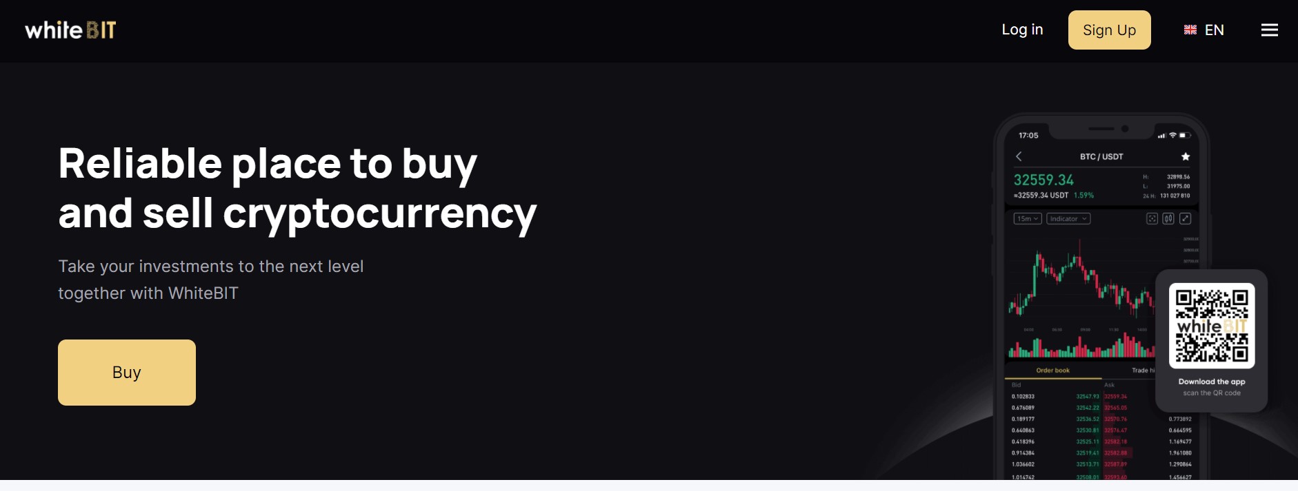 WhiteBIT website