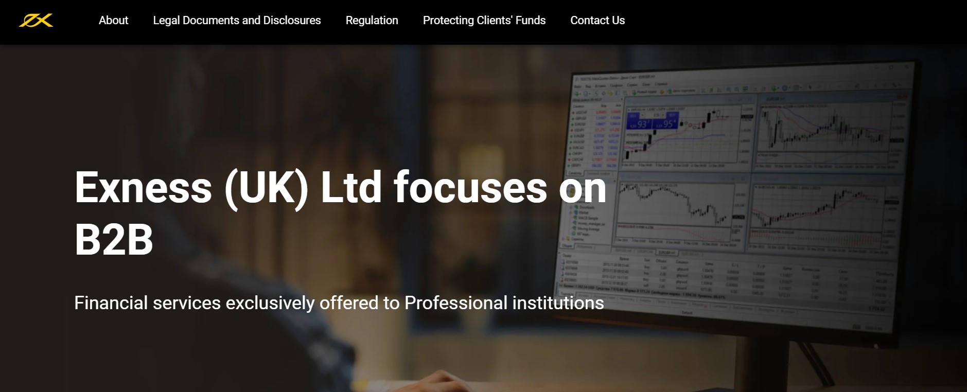 Exness website
