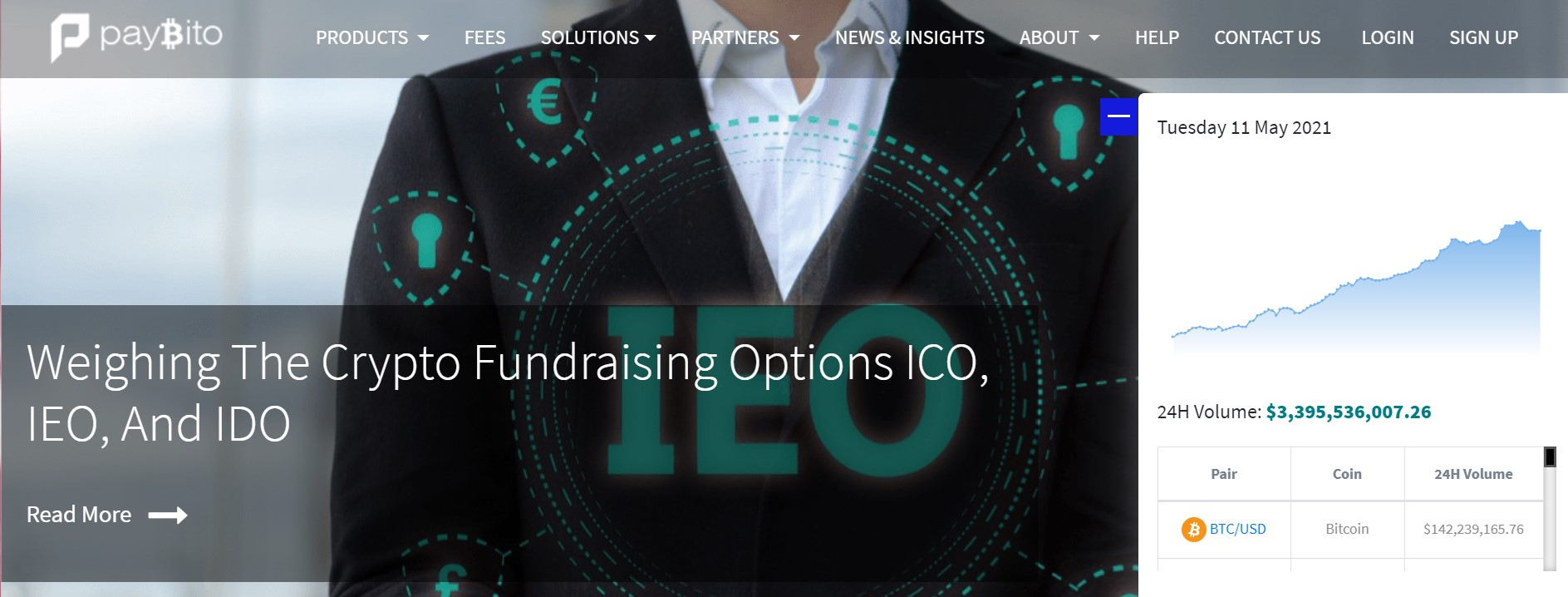website-22 - Tokenhell PayBito website
