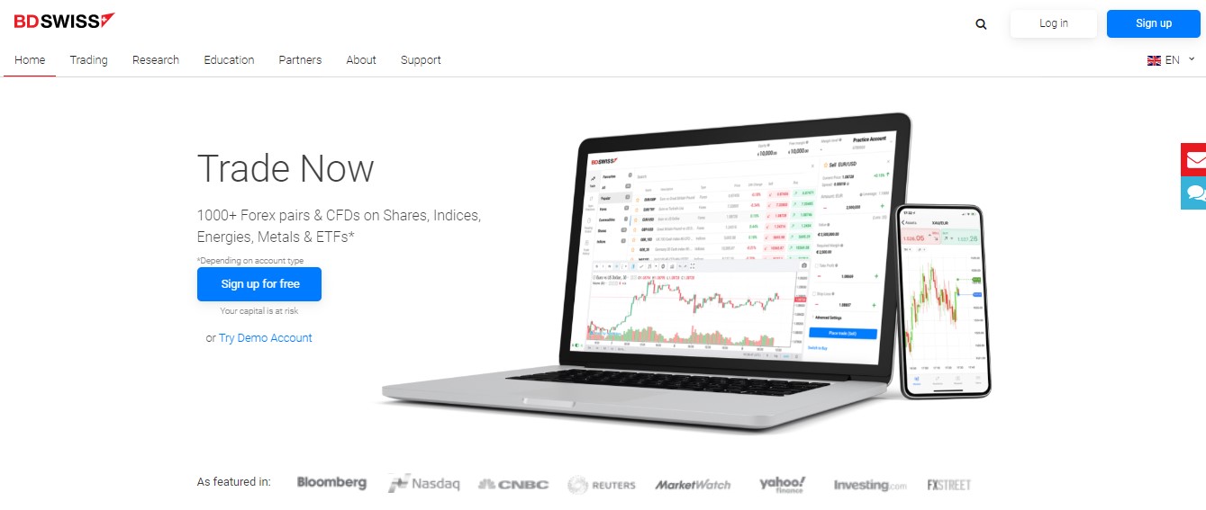 website-227 - Tokenhell BDSwiss website