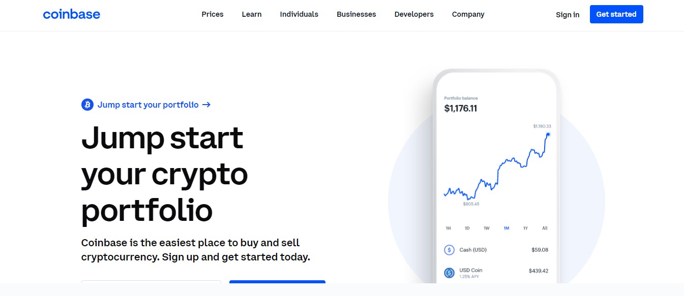 website-235 - Tokenhell Coinbase website