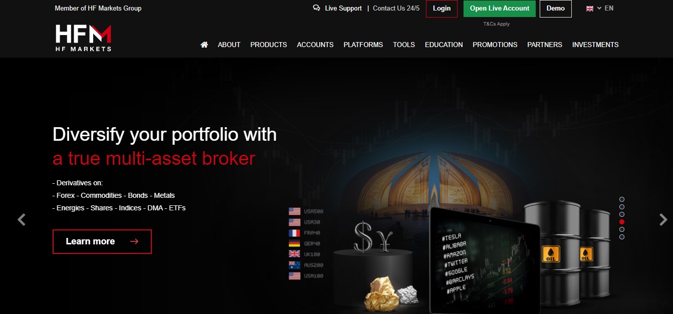 website-255 - Tokenhell HFM website