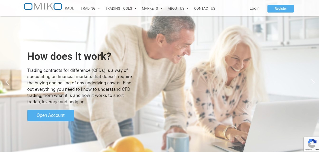 OmikoTrade website