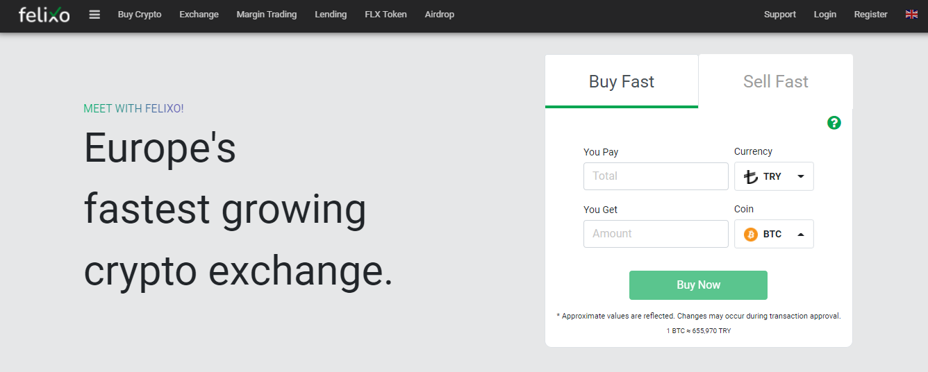 Felixo website