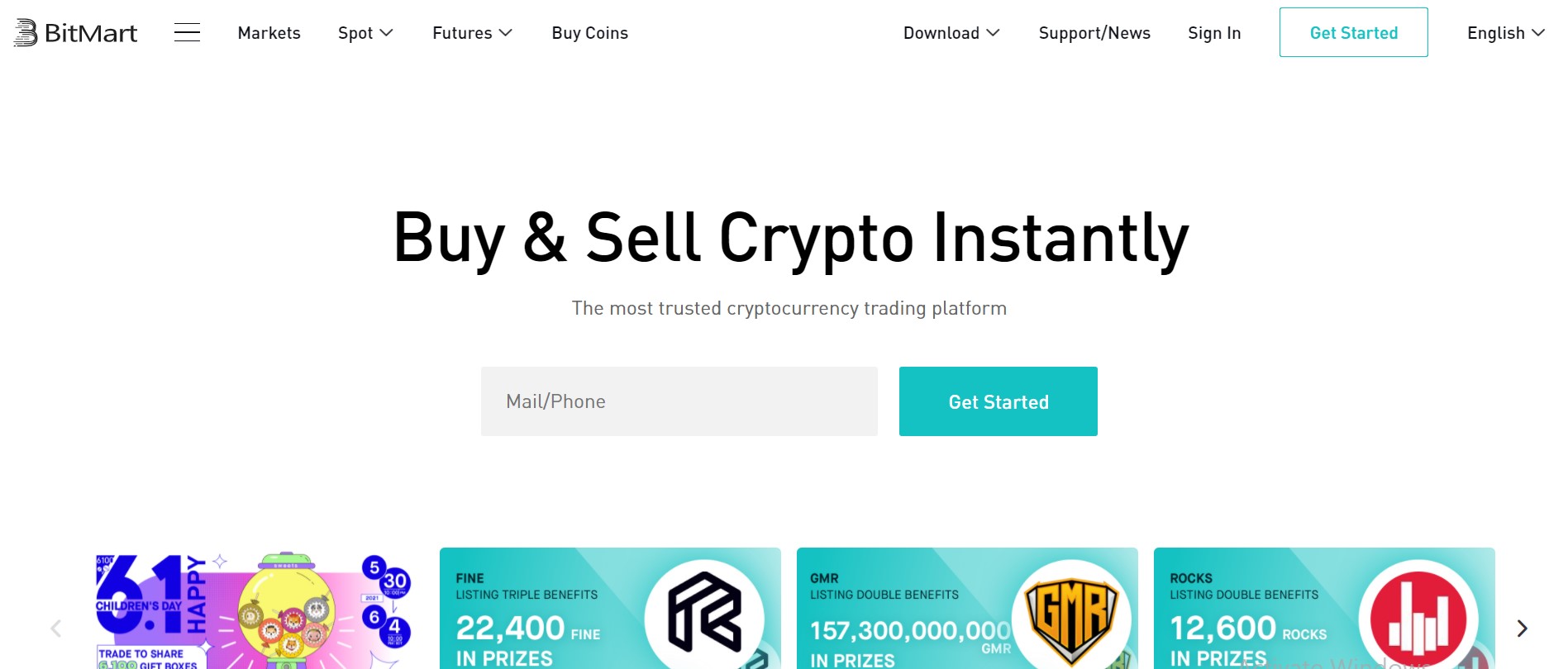 website-36 - Tokenhell Bitmart website