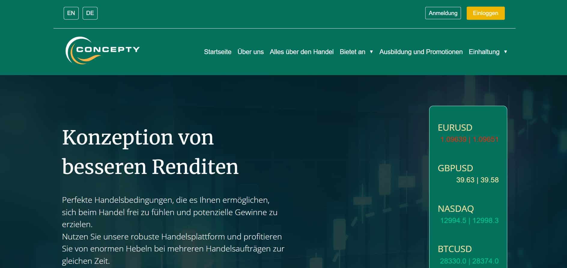 Concepty website