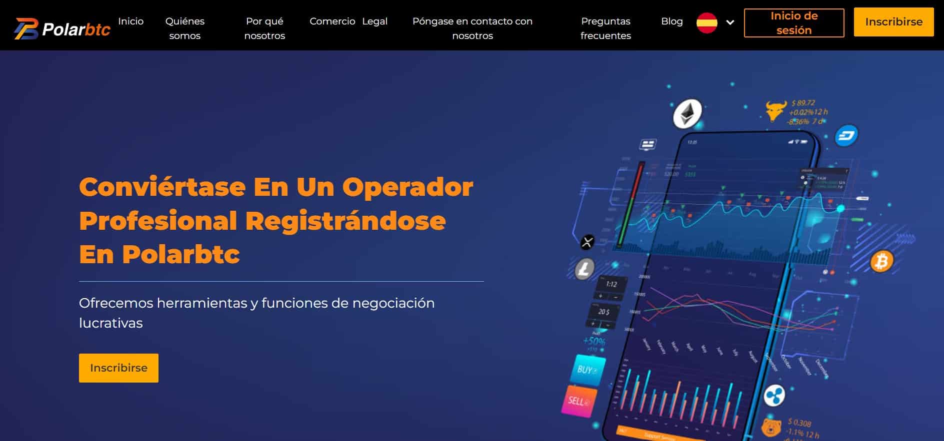 website-401 - Tokenhell Polar BTC website