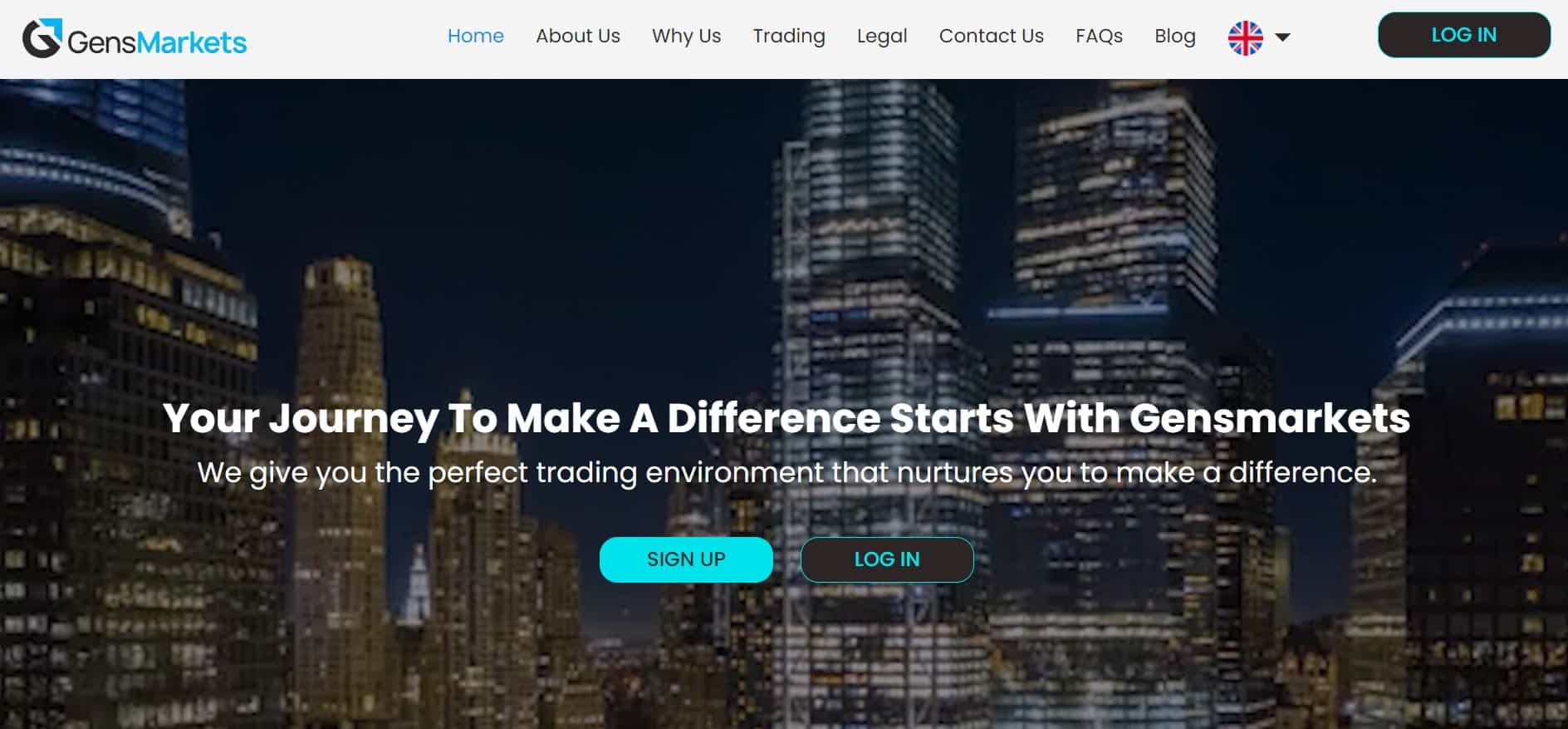 website-405 - Tokenhell GensMarkets website