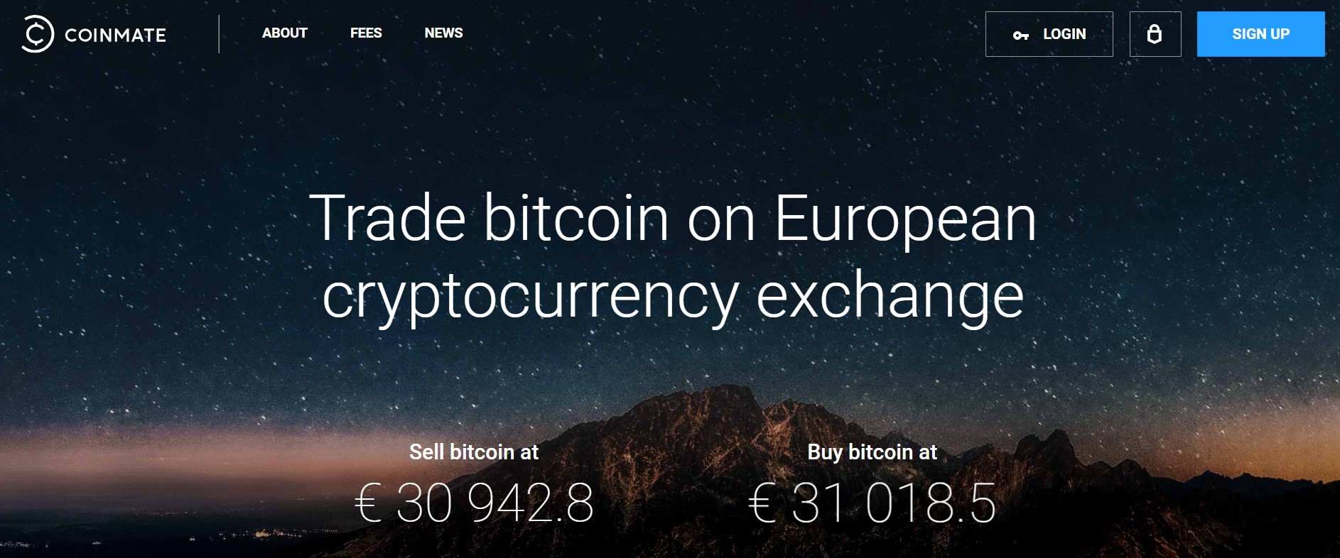 Coinmate website