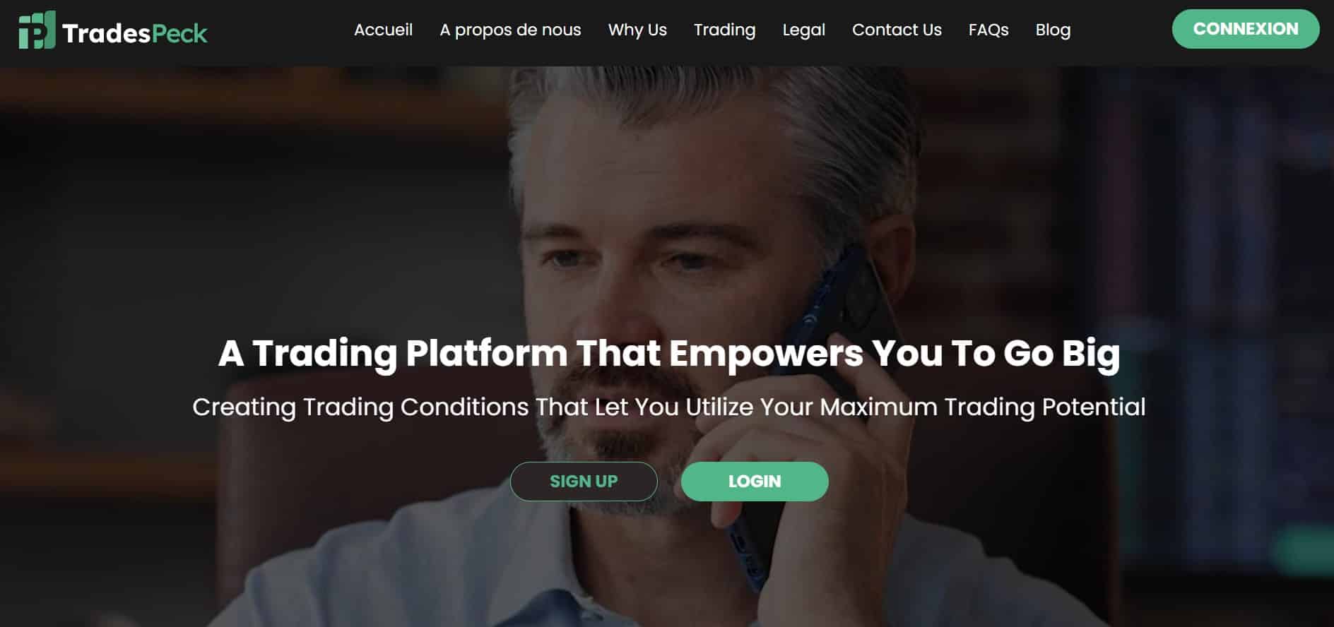 TradesPeck website