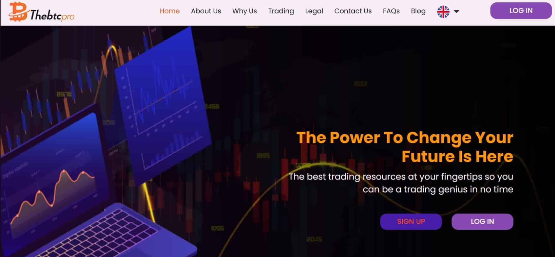 The BTC Pro website - Tokenhell The BTC Pro website
