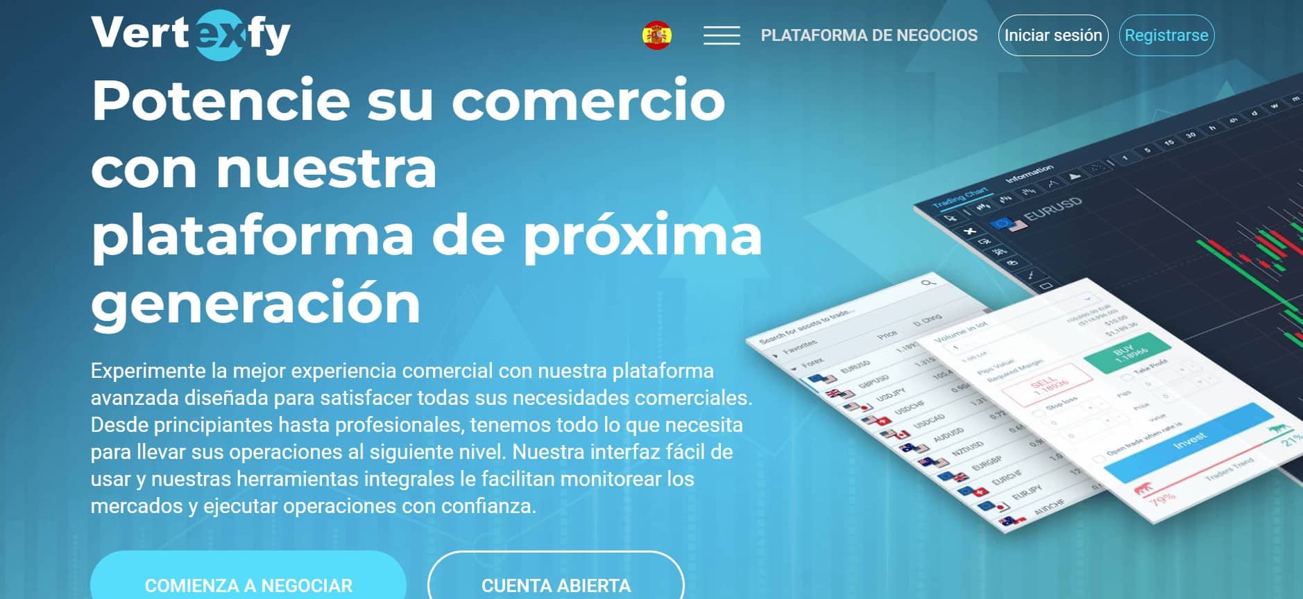 Vertexfy website