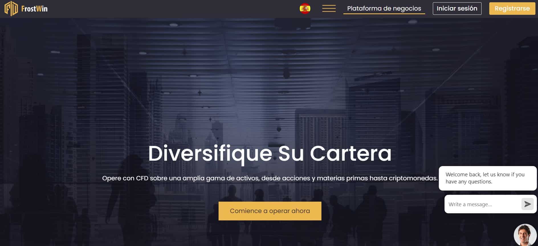 FrostWin website