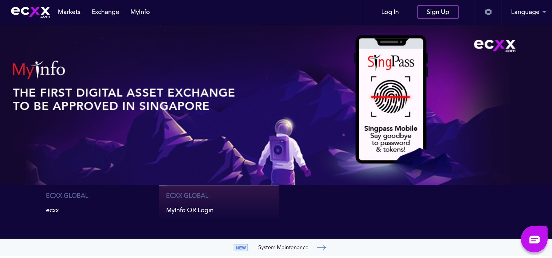 website-61 - Tokenhell ECXX website