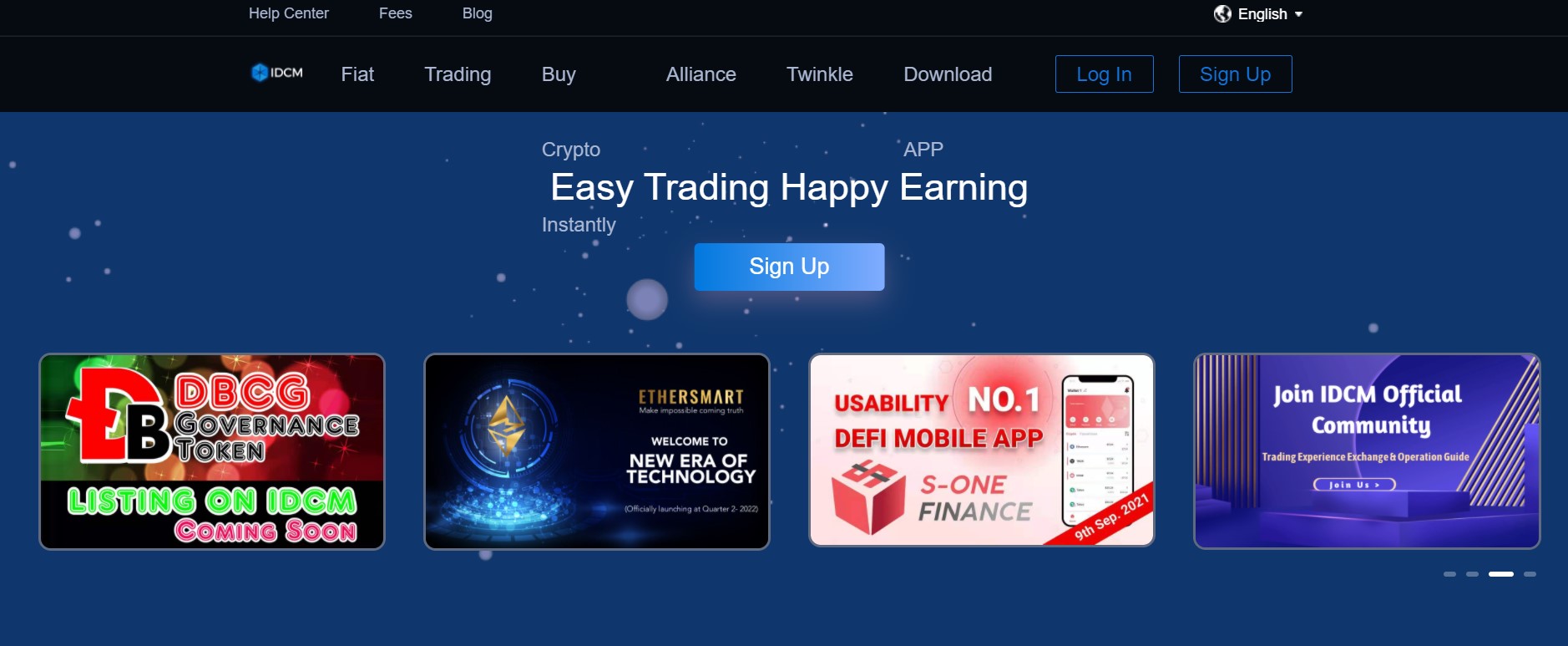 website-99 - Tokenhell IDCM website