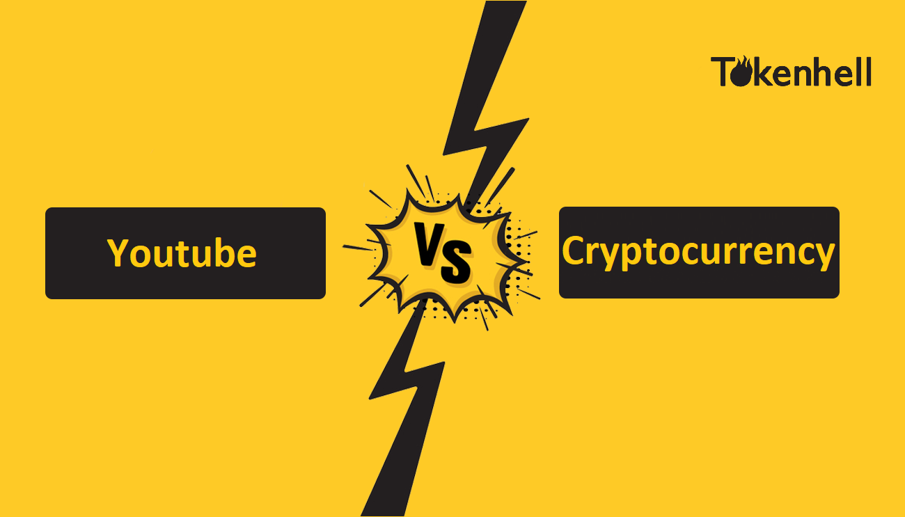 youtube-vs-cryptocurrency - Tokenhell